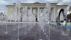 В Алексине благоустроили общественное пространство вокруг Дворца культуры