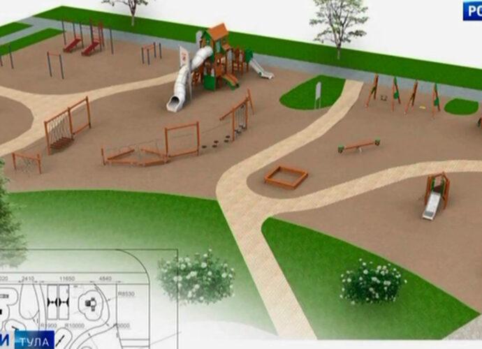 Юго-Восточный сквер в Туле обещают доделать до конца ноября