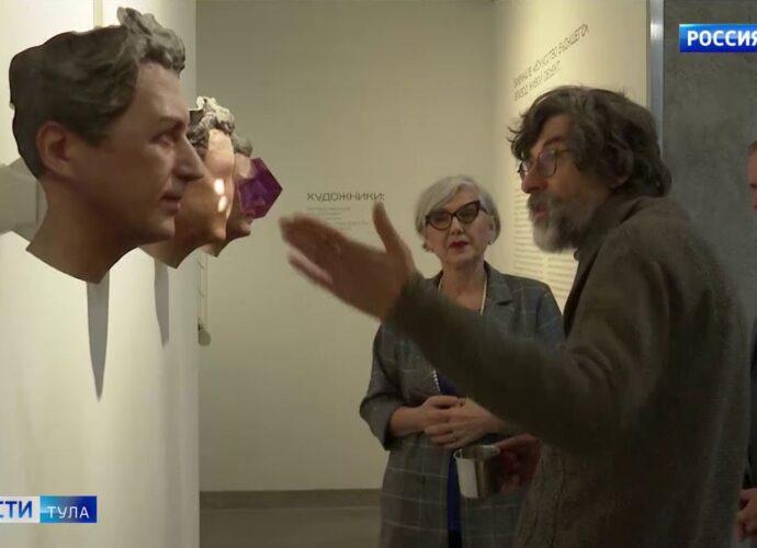 Туляки погрузились в искусство будущего на выставке в «Октаве»