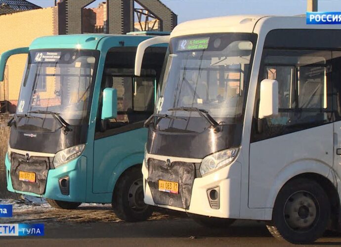 В 2024 году парк автобусов в Туле обновится на 90%