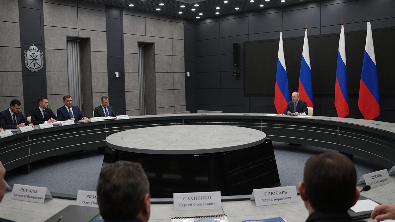 Владимир Путин в Туле: фоторепортаж
