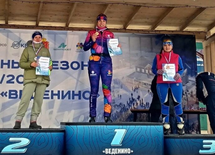 Евгения Самсонова – чемпионка Тульской области по лыжным гонкам в масс-старте