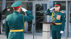 Новобранцы тульской научной роты «ЭРА» приняли присягу