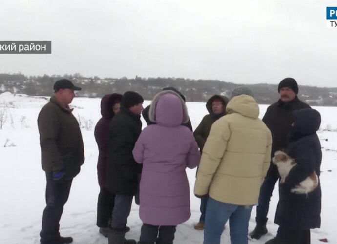Вопрос строительства карьера разделил жителей трёх ясногорских деревень