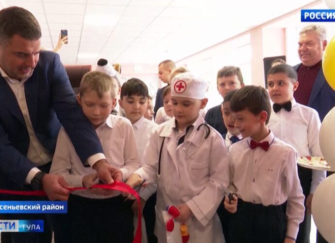 В арсеньевской школе открыт зубной кабинет по проекту «Улыбка детства»