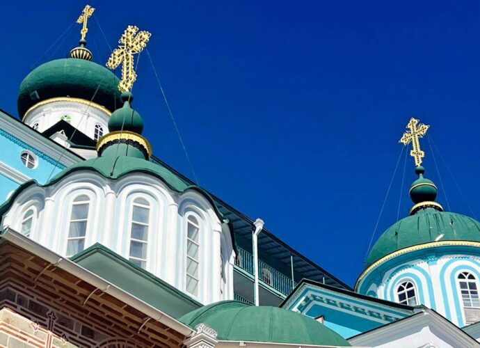 Туляки встретили Пасху на Святой Горе