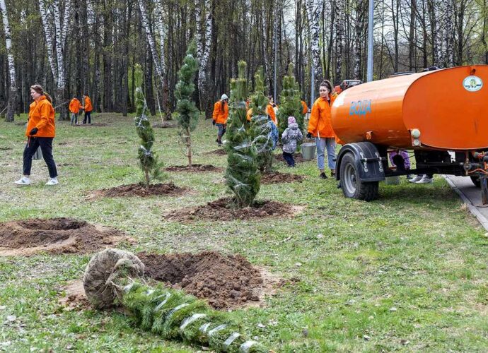 Более 100 тыс туляков вышли на субботник