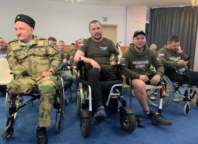 Ветераны специальной военной операции проходят реабилитацию в Алексине