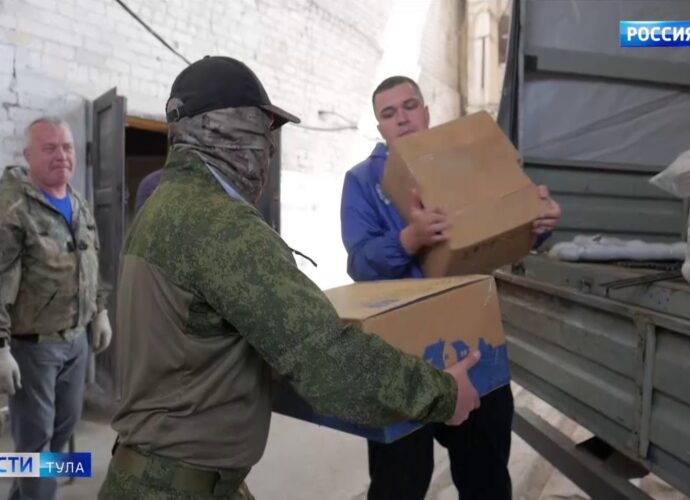 Уже более 100 тонн грузов: из Тулы в Мариуполь отправили очередную партию гуманитарки