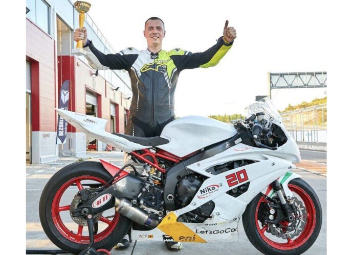 Со скоростью 250 км/ч туляк приехал к победе на Moto.MSK.Cup
