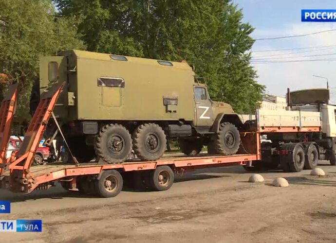 Туляк повёз в зону СВО свой грузовик ЗИЛ-131