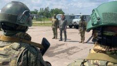 Алексей Дюмин привёз машины и оборудование тульским контрактникам