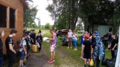 На берегу Красивой Мечи открылся спортивный лагерь под открытым небом На берегу Красивой Мечи открылся спортивный лагерь под открытым небом