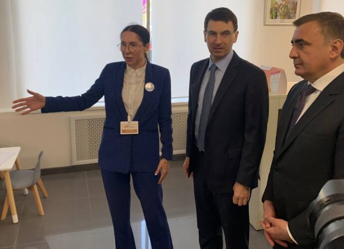 Полпред президента Игорь Щёголев посетил филиал Фонда «Защитники Отечества» в Туле