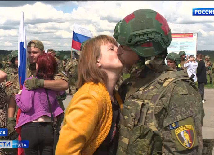 С Богом: именной батальон "Тула" отправился в зону СВО