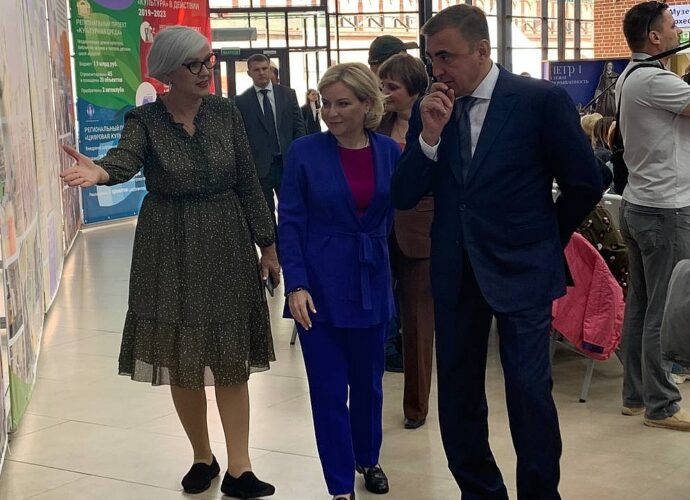Ольга Любимова приехала в Тулу на семинар для работников культуры новых регионов