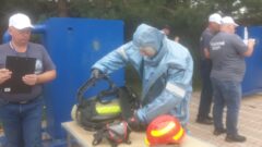 В Тульскую область приехали газоспасатели со всей России