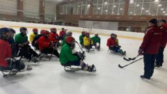 В Алексине проходят сборы российской сборной по следж-хоккею