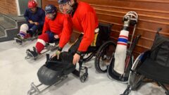 В Алексине проходят сборы российской сборной по следж-хоккею