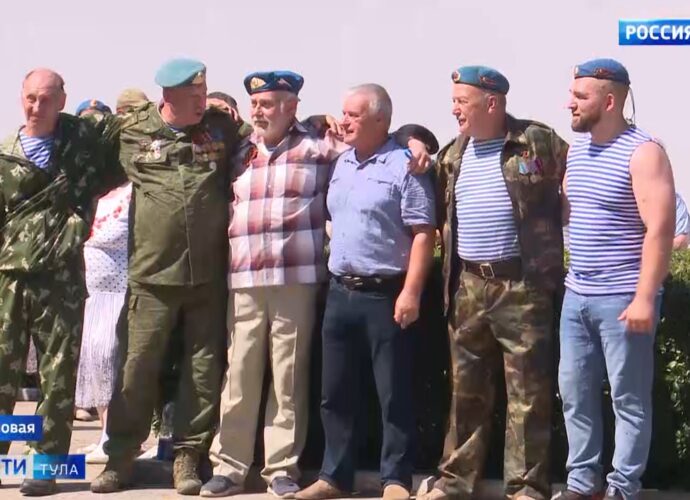 В Узловой увековечили имена земляков, погибших в ходе СВО