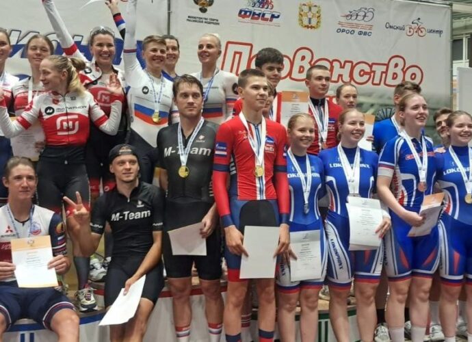Тульские велогонщики успешно выступили на чемпионате России