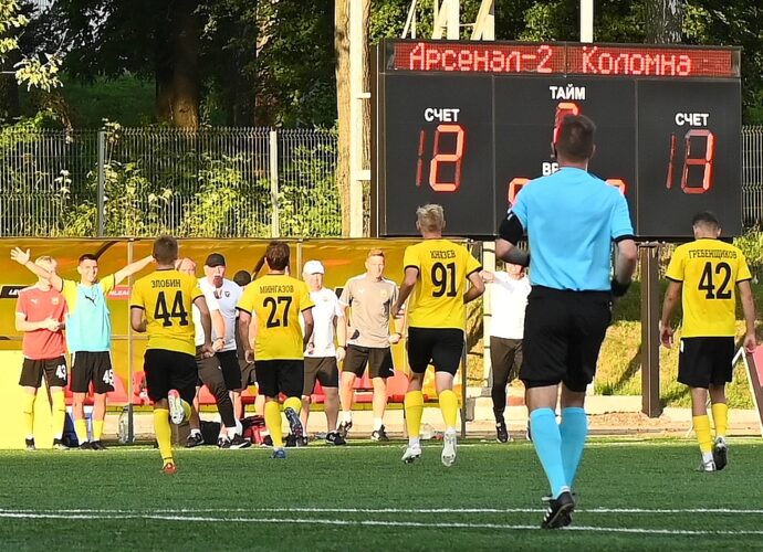 Тульский «Арсенал-2» одержал волевую победу над «Коломной»