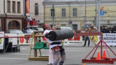 Соревнования “Сила Тулы” прошли на площади Ленина. Фоторепортаж