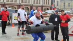 Соревнования “Сила Тулы” прошли на площади Ленина. Фоторепортаж