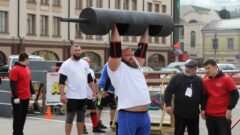 Соревнования “Сила Тулы” прошли на площади Ленина. Фоторепортаж