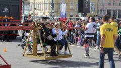 Соревнования “Сила Тулы” прошли на площади Ленина. Фоторепортаж