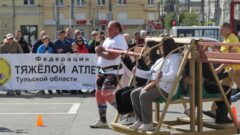 Соревнования “Сила Тулы” прошли на площади Ленина. Фоторепортаж