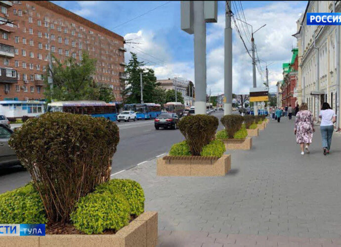 Деревьев не будет: вазоны пришли и на Советскую