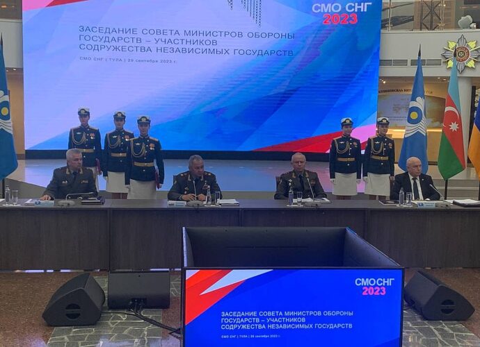 В Туле прошло заседание Совета министров обороны государств - участников СНГ