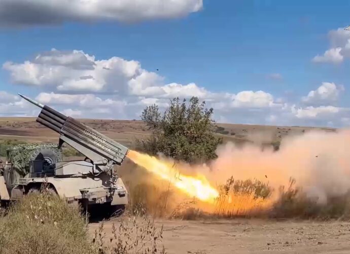 Минобороны показало работу расчетов РСЗО «Град» Тульского соединения ВДВ