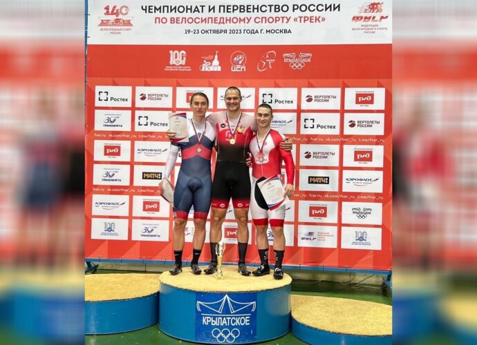 Александр Дубченко – победитель в гите и кейрине на чемпионате России