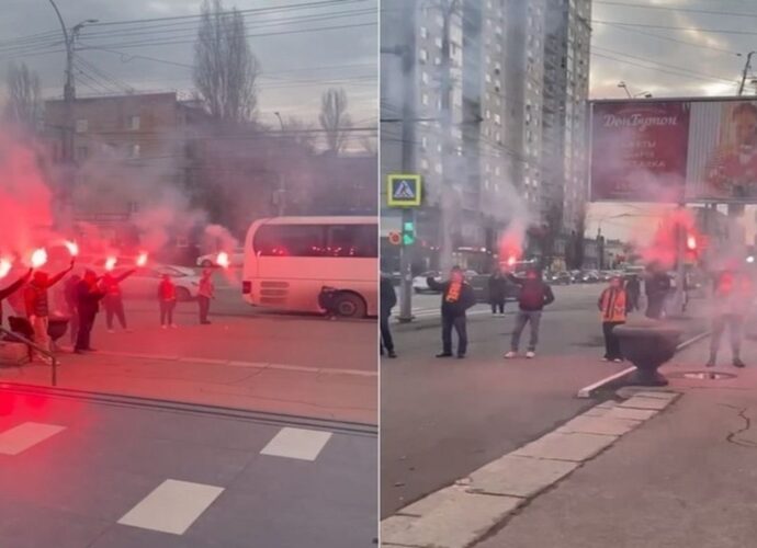 В Саратове задержали тульских футбольных болельщиков за хулиганство