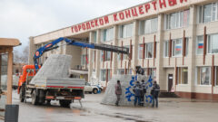 В Туле огромную Снегурочку с площади перенесут к ГКЗ