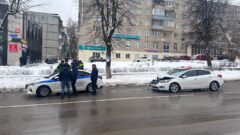 В Туле столкнулись 4 машины