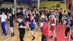 Легендарные боксёры Поветкин, Казаков и Гала поделились мастерством с юными туляками