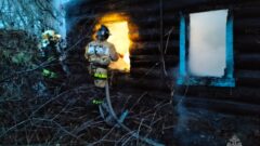 Пенсионерка погибла в огне в посёлке Брусянский