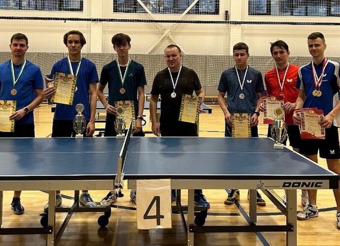 Определились победители чемпионата Тульской области по настольному теннису