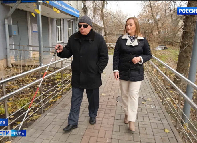 На нескольких перекрестках Тулы летом появятся звуковые светофоры