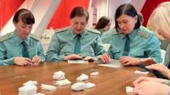 Тульские таможенники посетили мастер-класс «Всё для фронта! Всё для Победы!»