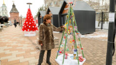 В Туле открылся фестиваль «Креативная ёлка – 2024»