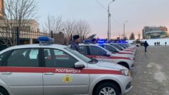 В Туле сотрудникам Росгвардии передали новые машины