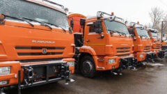 Для районов Тульской области закуплена снегоуборочная техника