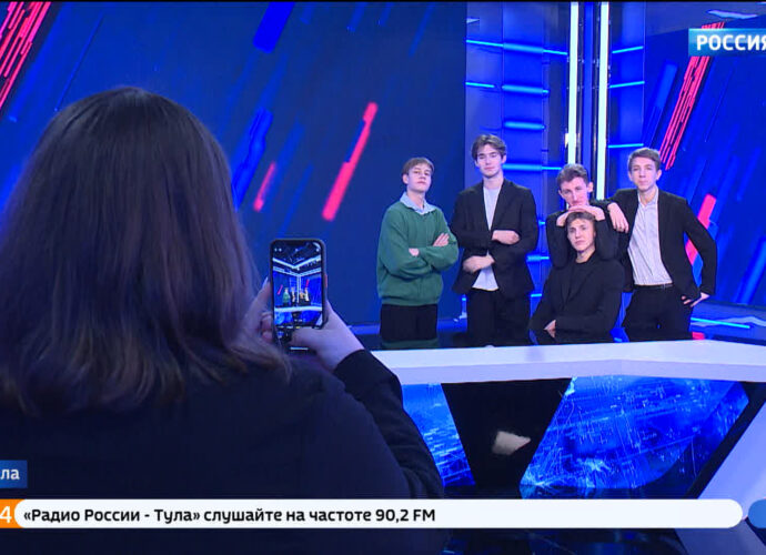 Гостями ГТРК "Тула" стали школьники ЦО №19