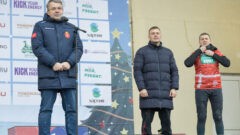 Более 800 участников собрал забег Дедов Морозов в Туле