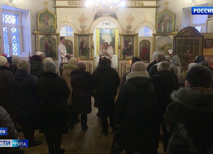 Как Крещение отпраздновали в единственном в епархии Богоявленском храме