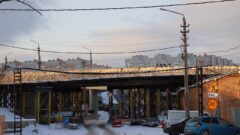 Новый мост через Упу готов на 40%